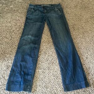 Vintage American eagle wide leg jeans